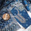 Rajsi Collection Royal Blue Embroidered Suit Set with Dupatta