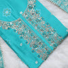 Rajsi Collection Blue Embroidered Suit Set with Dupatta