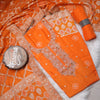 Rajsi Collection Orange Embroidered Suit Set with Dupatta