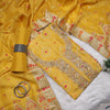 Rajsi Collection Yellow Embroidered Suit Set with Dupatta