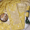 Rajsi Collection Yellow Embroidered Suit Set with Dupatta