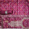 Bandez Purple Color Embroidery Suit Set With Dupatta