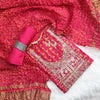 Bandez Pink Color Embroidery Suit Set With Dupatta