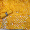 Bandez Yellow Embroidery Suit Set With Dupatta