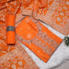 Rajsi Collection Orange Embroidered Suit Set with Dupatta