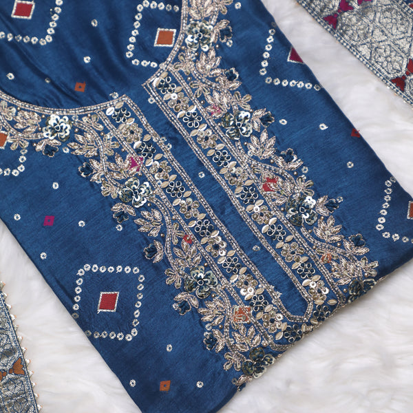 Rajsi Collection Embroidered Suit Set