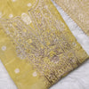 Rajsi Collection Yellow Embroidered Suit Set with Dupatta