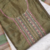Gulbahar Handcrafted embroidery suit set With Digital Print Dupatta