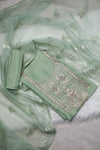 Dola Silk Embroidered 3-Piece Traditional Suit Set